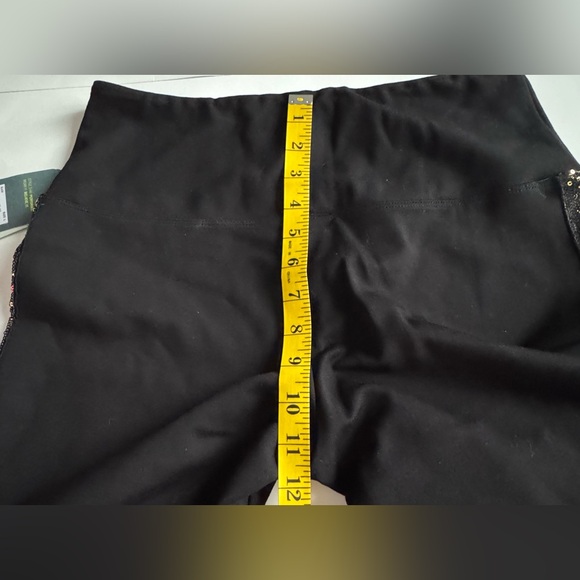 NWT Lysse leggings dressy sparkle sequins dark fairy soft stretchy double knit - Picture 9 of 10